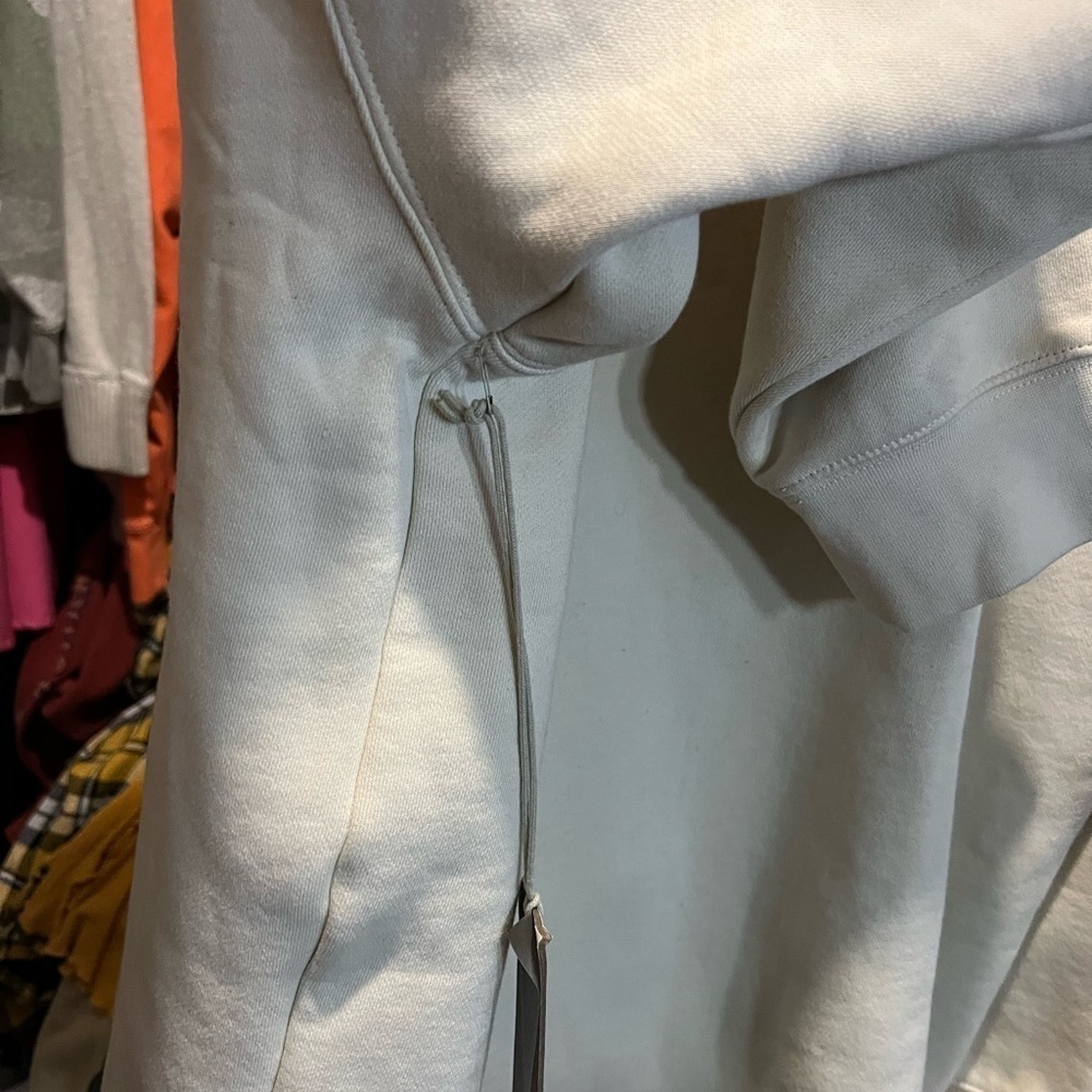 NWT Men’s ESSENTIALS Sweater - Egg Shell/Cream - 2XL - Picture 8 of 12